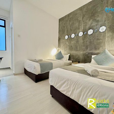 Modern Cave Guest House Walking Distance 5Mins To Jonker Malacca Exterior foto