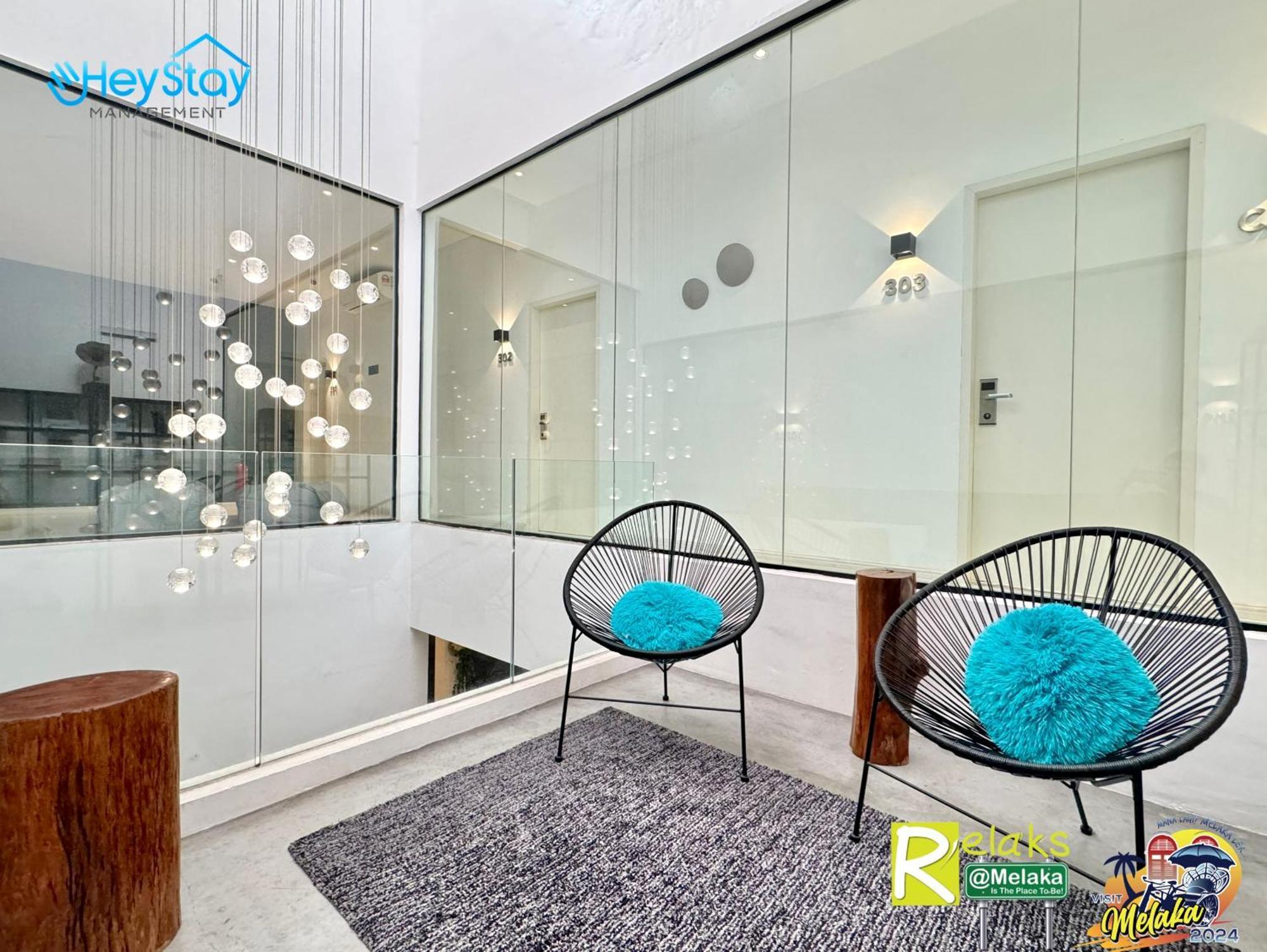 Modern Cave Guest House Walking Distance 5Mins To Jonker Malacca Exterior foto